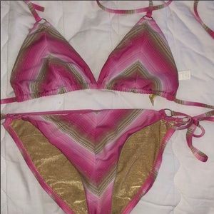 Vitamin A pink shimmery bikini